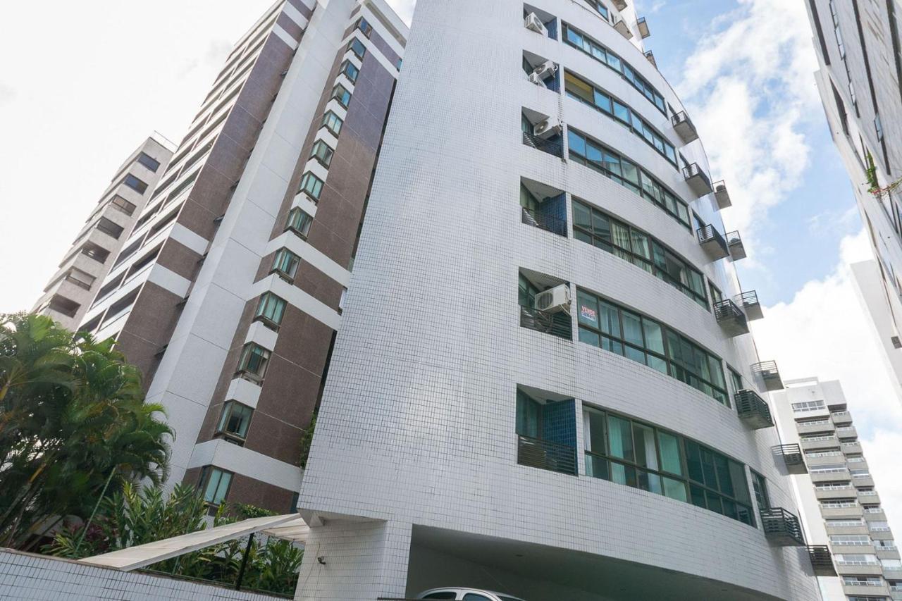 Otimo Flat Bairro Da Jaqueira Recife Ate 3 Pessoas O Coracao Verde Da Cidade Pbo902 מראה חיצוני תמונה